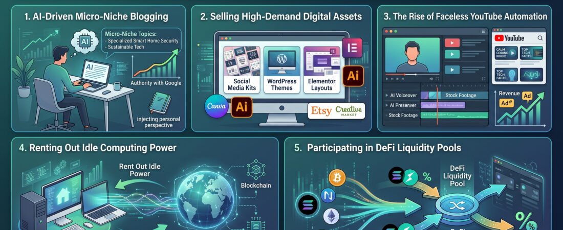 5 Hidden Way to Build Passive Income Using Technology in 2026