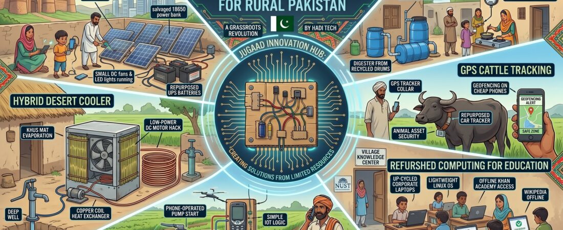 Best Low Cost Tech Inventions for Rural Pakistan