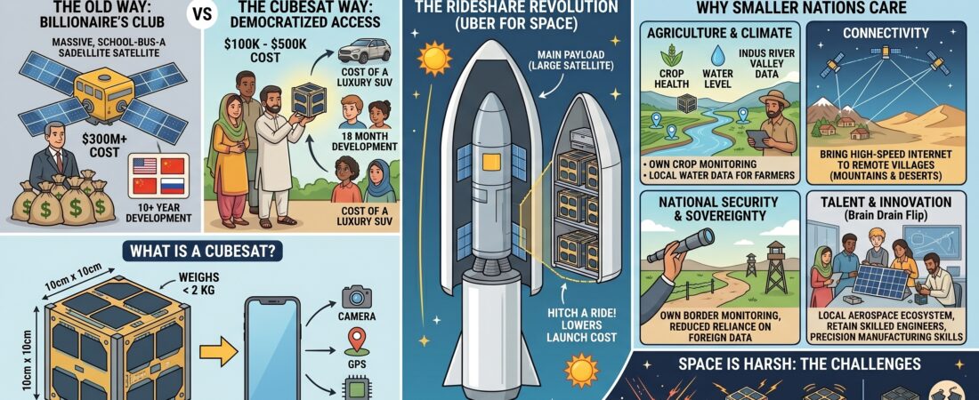 How CubeSats are Democratizing the Stars