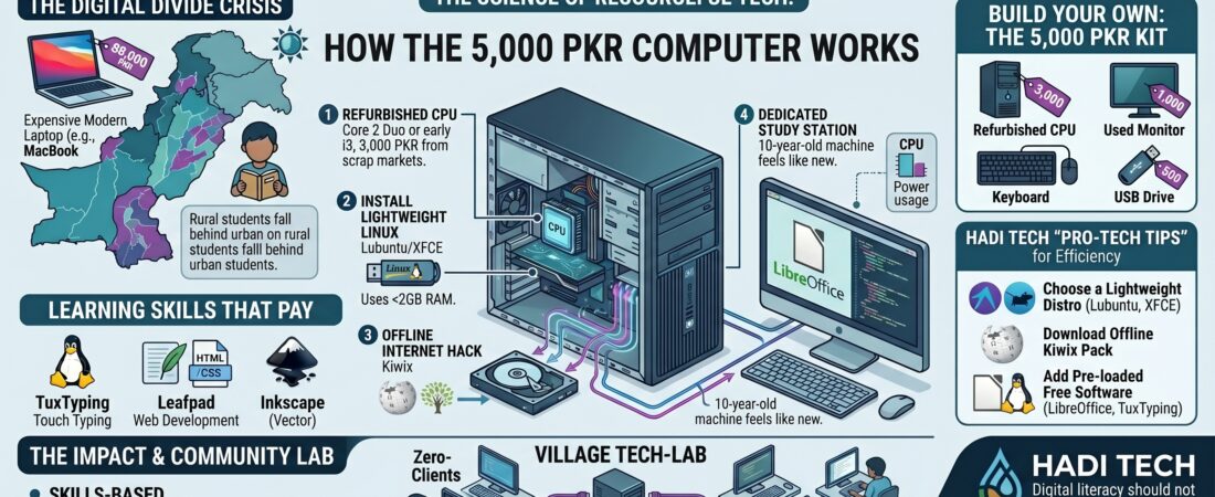 how to make 5,000 Rupee Computer